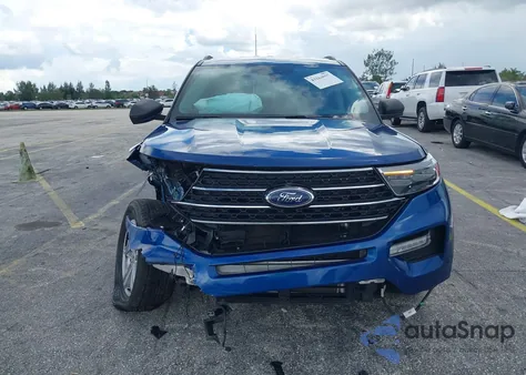 2021 Ford Explorer Xlt z USA, uszkodzony, nr VIN 1FMSK7DH5MGB12409